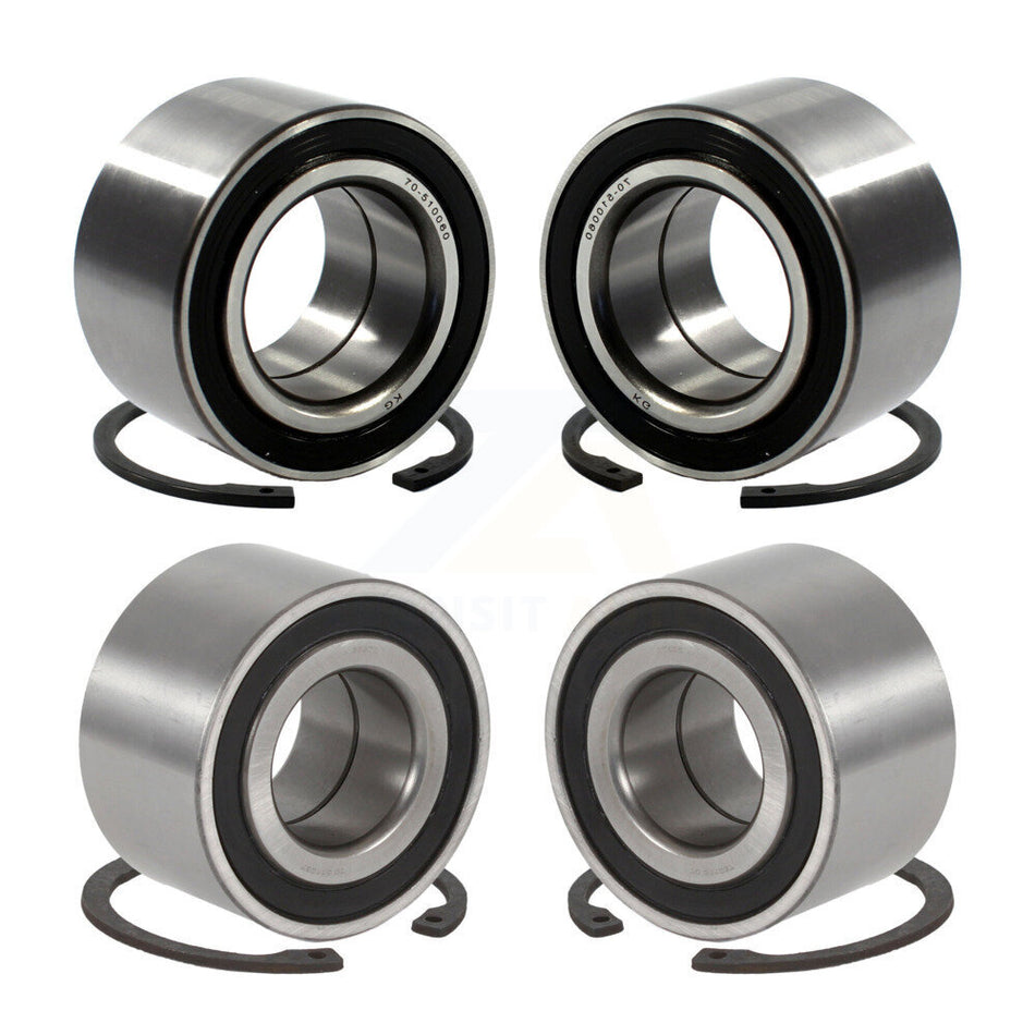 Front Rear Wheel Bearing Kit For 2005-2006 Nissan X-Trail FWD K70-101136