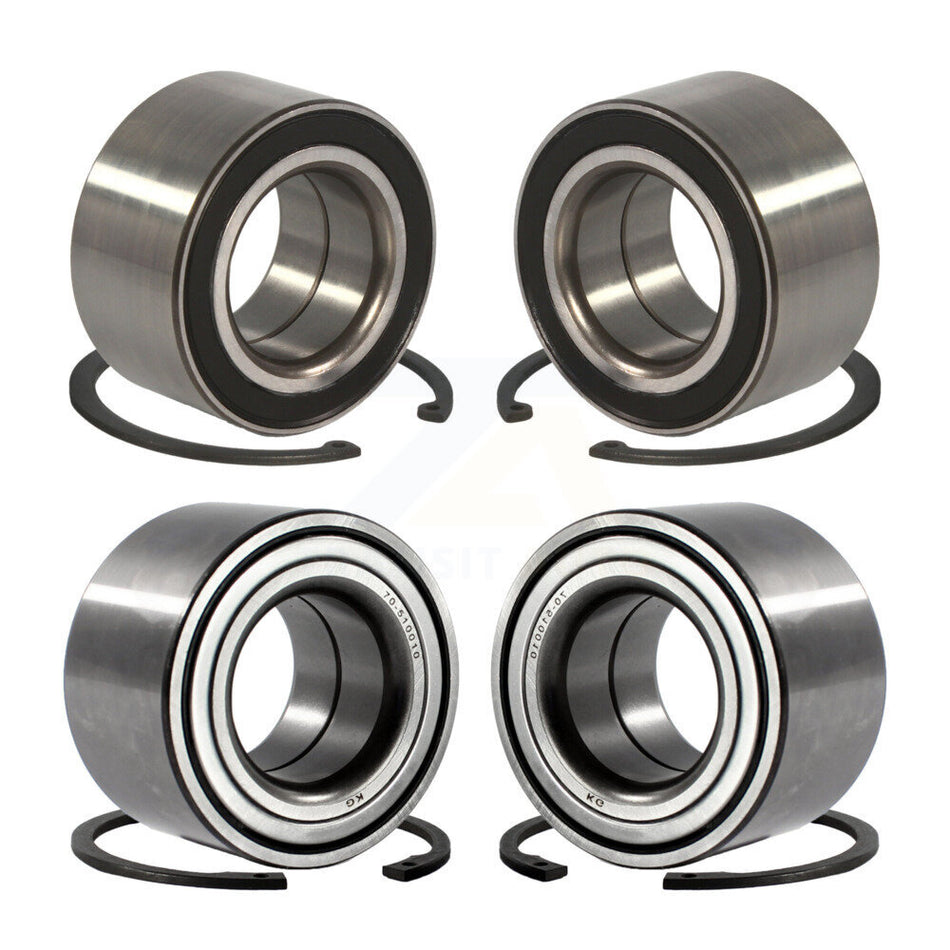 Front Rear Wheel Bearing Kit For 2006-2007 Mazda 6 Mazdaspeed K70-101138