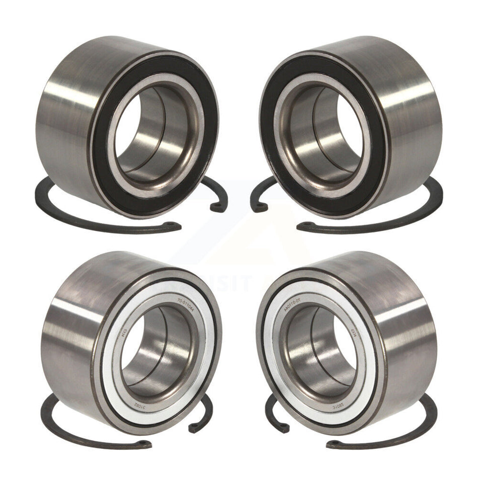 Front Rear Wheel Bearing Kit For BMW 328i xDrive 328xi 335i 325xi 335xi 330xi K70-101145