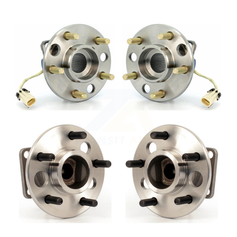 Front Rear Wheel Bearing & Hub Assembly Kit For Oldsmobile Cutlass Ciera Buick Century Chevrolet Lumina APV Pontiac Trans Sport Silhouette Cruiser K70-101164
