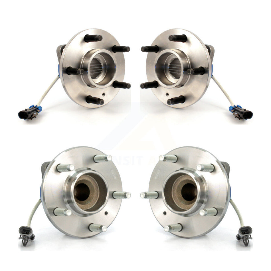 Front Rear Wheel Bearing & Hub Assembly Kit For Buick Rendezvous Chevrolet Uplander Pontiac Montana Terraza K70-101175