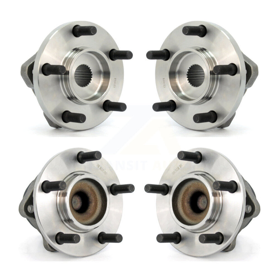 Front Rear Wheel Bearing & Hub Assembly Kit For Dodge Chrysler Grand Caravan Town Country Voyager K70-101180