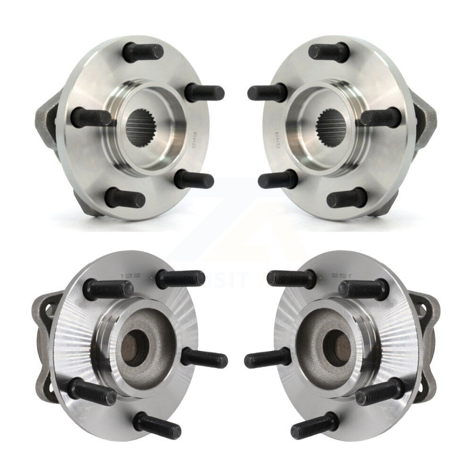 Front Rear Wheel Bearing & Hub Assembly Kit For Chrysler Dodge Town Country Grand Caravan Voyager K70-101181