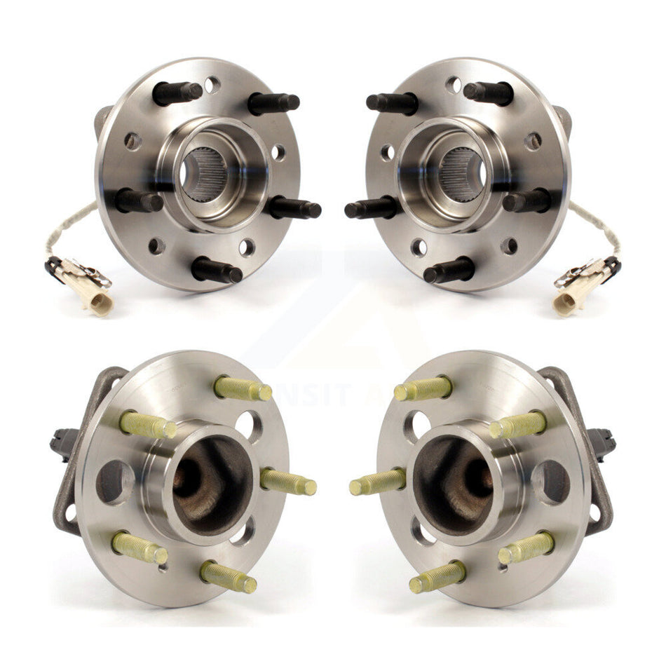 Front Rear Wheel Bearing & Hub Assembly Kit For Chevrolet Malibu Pontiac Grand Am Oldsmobile Cutlass K70-101183