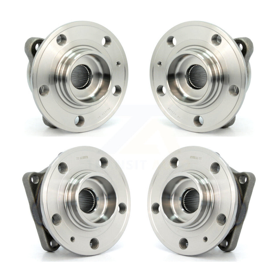 Front Rear Wheel Bearing & Hub Assembly Kit For Volvo XC90 AWD K70-101206