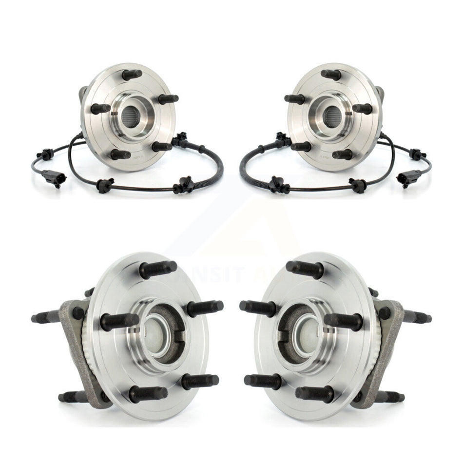 Front Rear Wheel Bearing & Hub Assembly Kit For Jeep Grand Cherokee Commander K70-101227