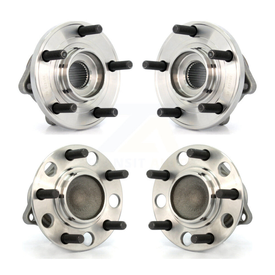 Front Rear Wheel Bearing & Hub Assembly Kit For Chrysler Dodge Avenger 200 Sebring Caliber K70-101252