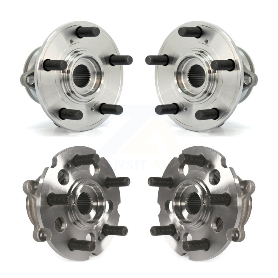Front Rear Wheel Bearing & Hub Assembly Kit For Honda Pilot Acura MDX ZDX K70-101256