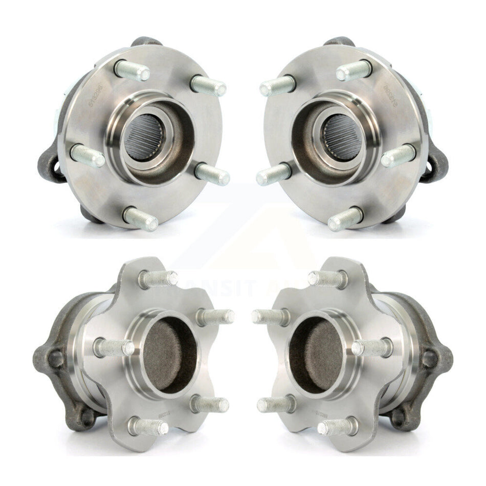 Front Rear Wheel Bearing & Hub Assembly Kit For Nissan Altima Maxima Pathfinder Murano INFINITI QX60 JX35 K70-101266