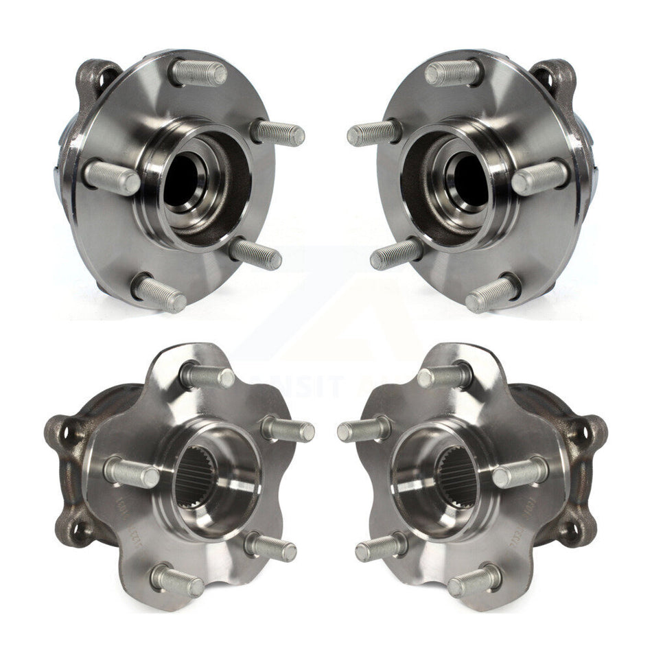 Front Rear Wheel Bearing & Hub Assembly Kit For INFINITI G37 Q50 G35 Nissan 370Z QX50 EX35 M37 QX70 FX35 G25 Q60 Q70 Q40 Q70L M35 M56 M45 EX37 M35h K70-101282