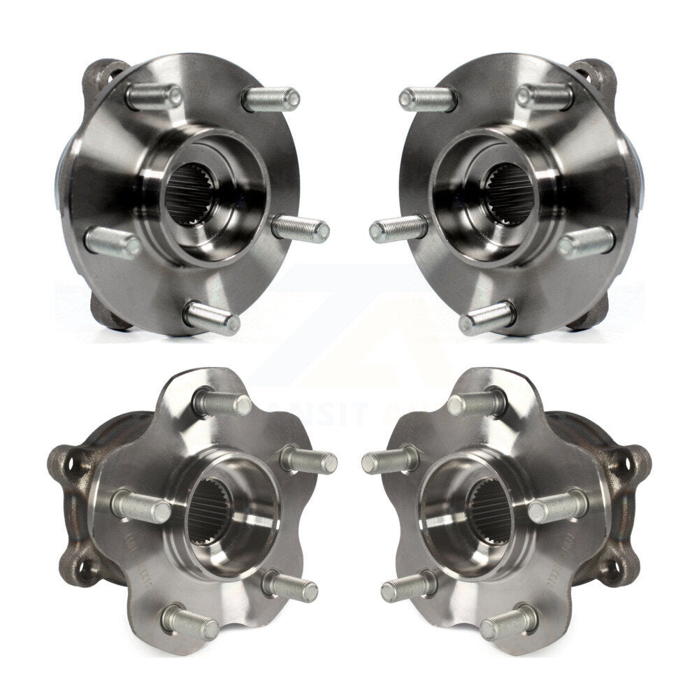 Front Rear Wheel Bearing Hub Assembly Kit For INFINITI Q50 G37 QX50 EX35 G35 Q60 FX35 M37 K70-101283
