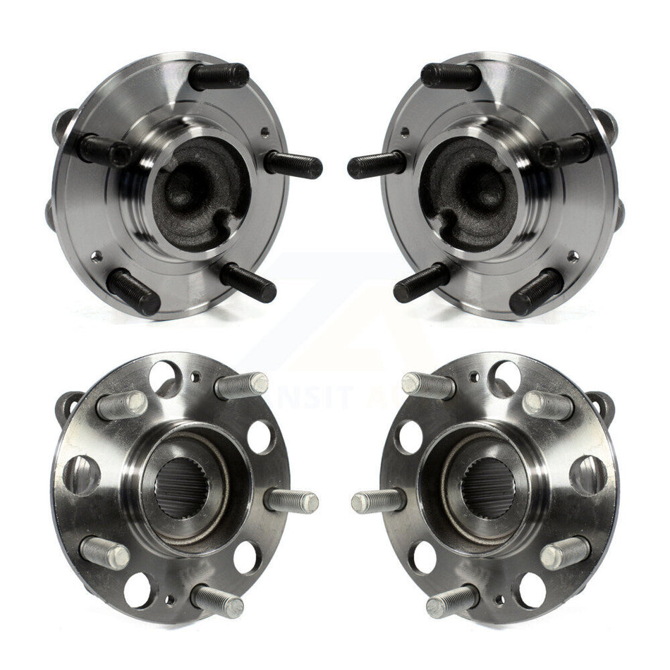 Front Rear Wheel Bearing & Hub Assembly Kit For Hyundai Genesis Coupe K70-101285