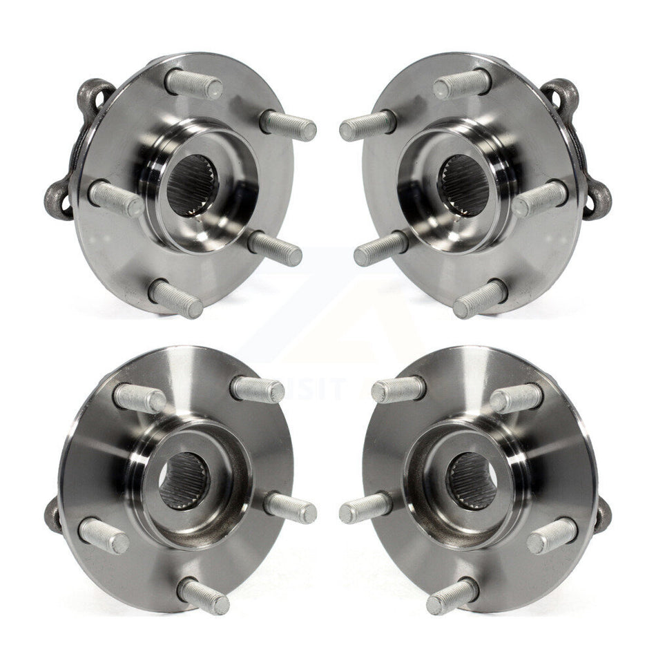 Front Rear Wheel Bearing & Hub Assembly Kit For Mazda CX-5 K70-101286