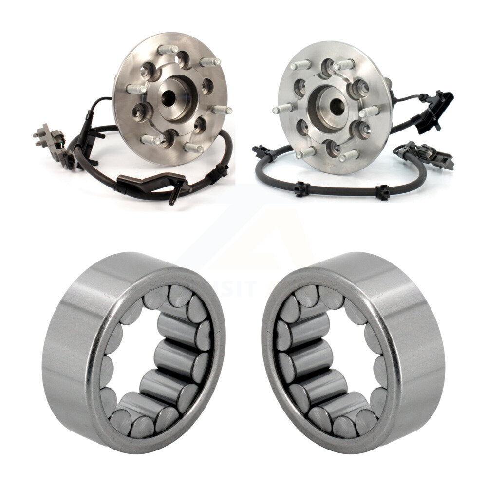 Front Rear Wheel Bearing & Hub Assembly Kit For Chevrolet Colorado GMC Canyon Isuzu i-280 K70-101308