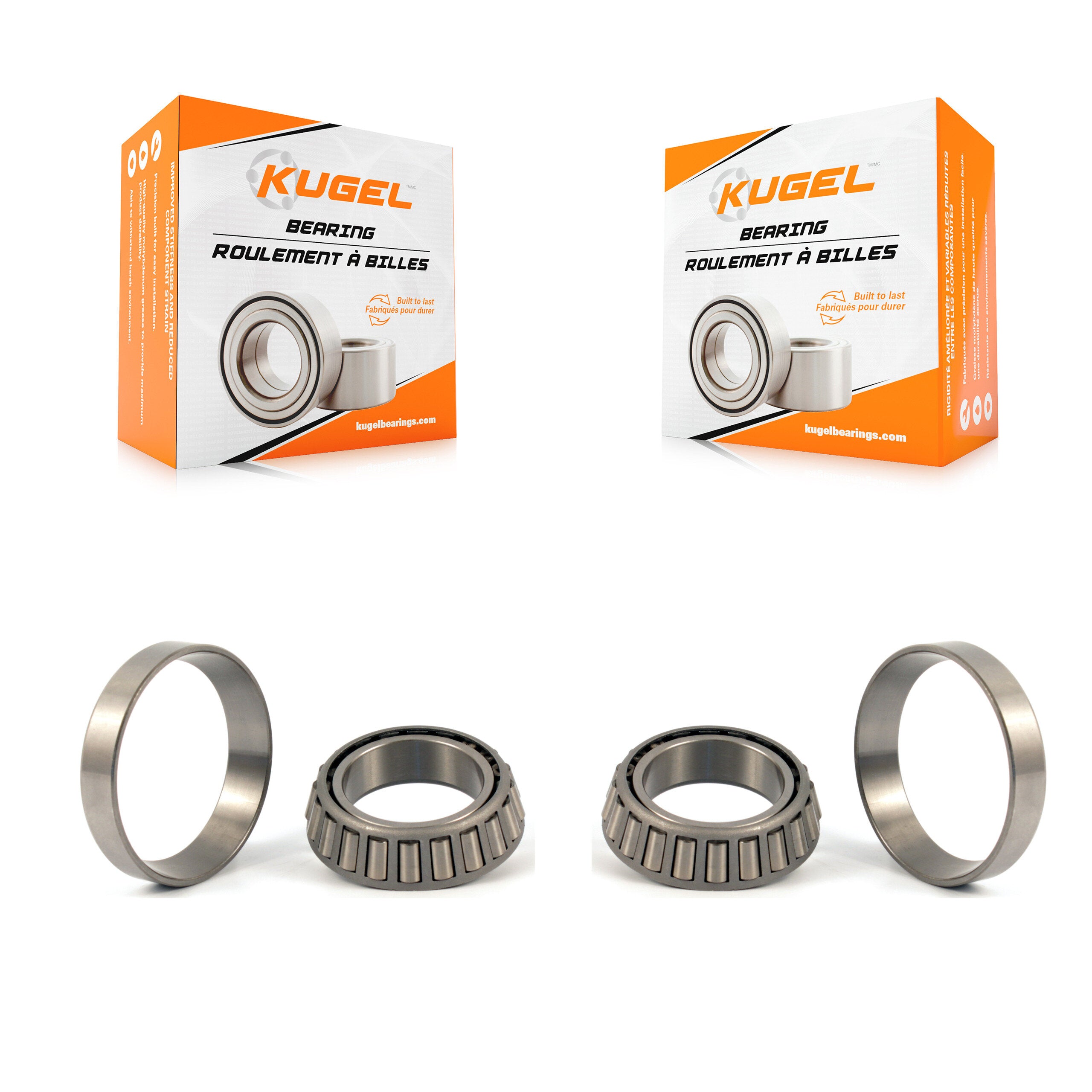 Front Inner Wheel Bearing Race Pair For Ford F-150 Nissan Pathfinder Ranger Xterra D21 90 K70-101326