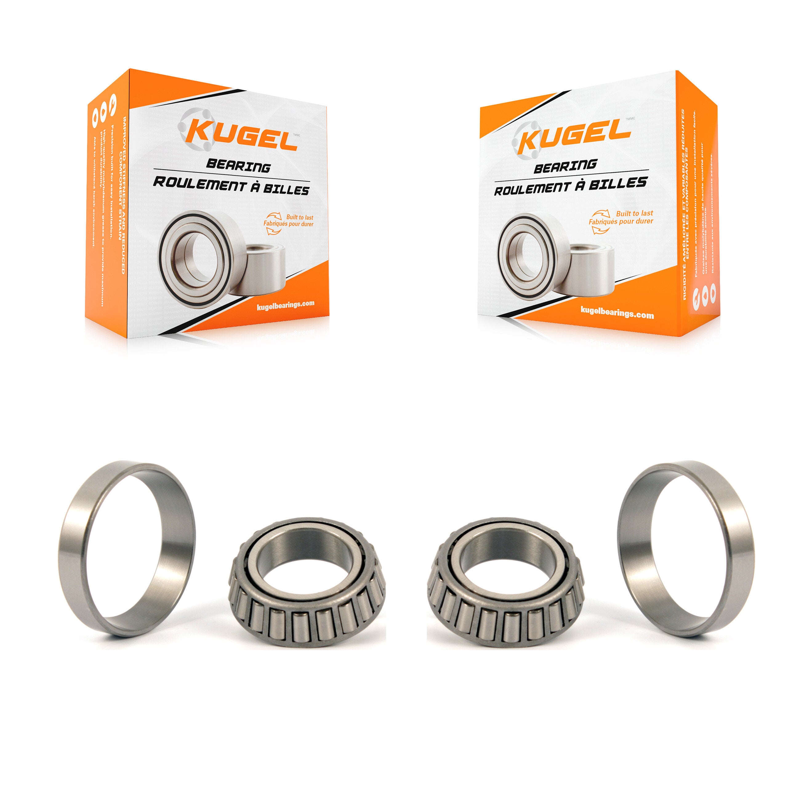 Front Inner Wheel Bearing Race Pair For Chevrolet Cruze Trax Sonic Cobalt Limited Orlando K70-101328