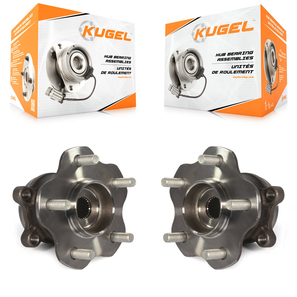 Rear Wheel Bearing And Hub Assembly Pair For Nissan Rogue Sport Select Juke Qashqai K70-101332