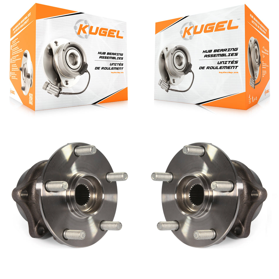 Rear Wheel Bearing And Hub Assembly Pair For Subaru Outback Legacy Forester WRX Ascent STI K70-101333