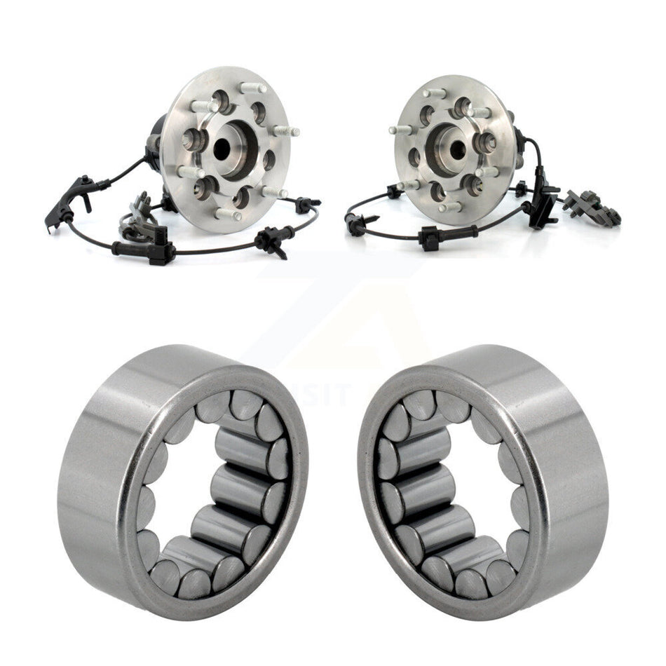 Front Rear Wheel Bearing Hub Assembly Kit For 2004-2008 Chevrolet Colorado GMC Canyon RWD K70-101352