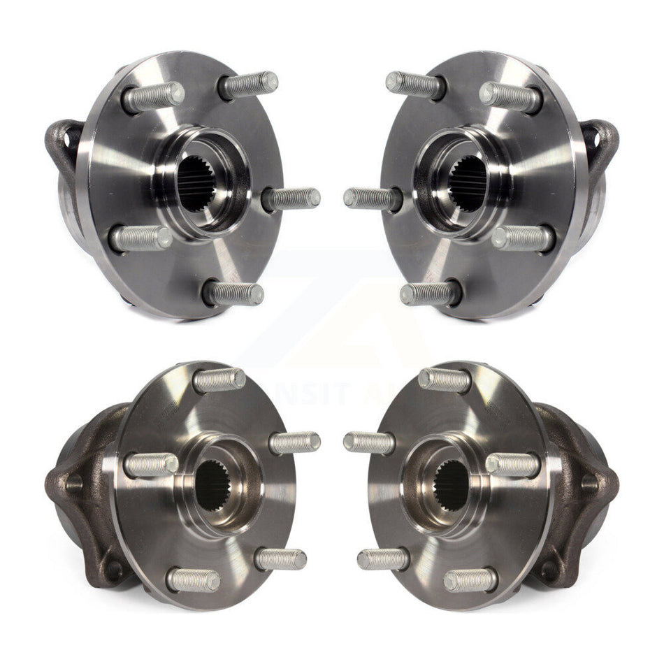 Front Rear Wheel Bearing & Hub Assembly Kit For Subaru Outback Legacy Forester WRX Ascent STI K70-101358
