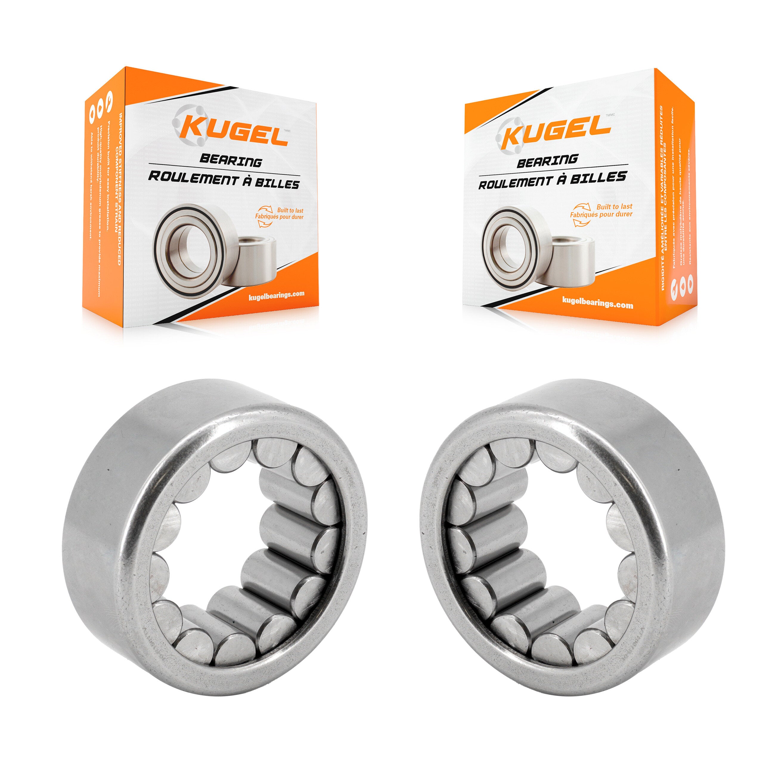 Rear Wheel Bearing Pair For Ford F-150 Chevrolet GMC Dodge Ram 1500 Silverado Sierra 2500 K70-101367