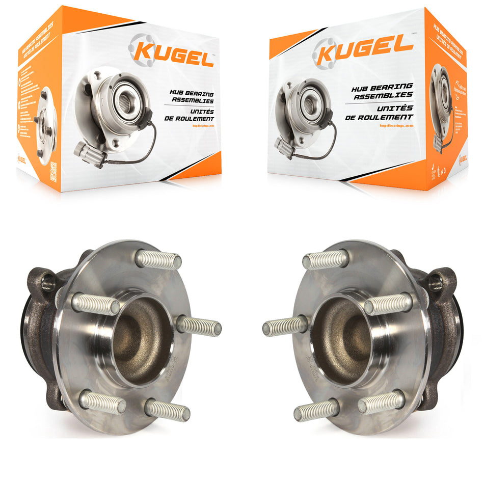 Rear Wheel Bearing And Hub Assembly Pair For Mazda CX-5 6 K70-101380