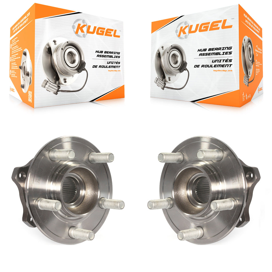 Rear Wheel Bearing And Hub Assembly Pair For 2015-2020 Dodge Charger Challenger Chrysler 300 K70-101387