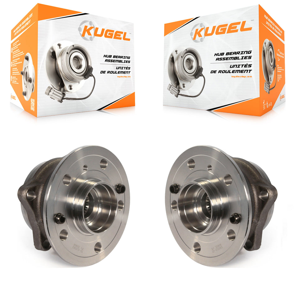 Front Wheel Bearing Hub Assembly Pair For Mercedes-Benz ML350 GLE350 GLS450 GL450 GLE43 AMG GL550 GLS550 GL350 GLE400 GLE450 GLE63 S ML400 ML550 ML250 GLS63 GL63 ML63 GLE300d GLE550e GLE550 K70-101408
