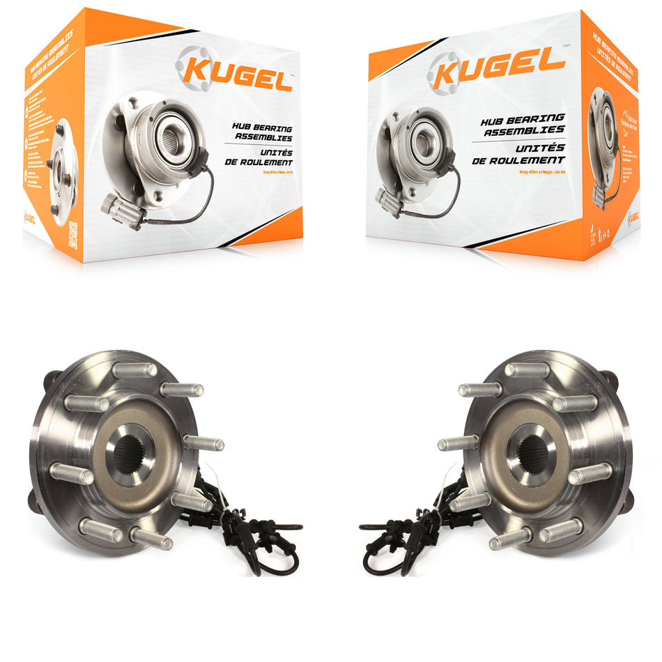 Front Wheel Bearing And Hub Assembly Pair For Ram 2500 3500 K70-101419
