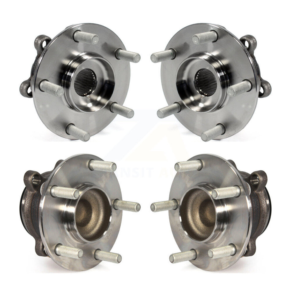 Front Rear Wheel Bearing & Hub Assembly Kit For Mazda CX-5 6 K70-101434