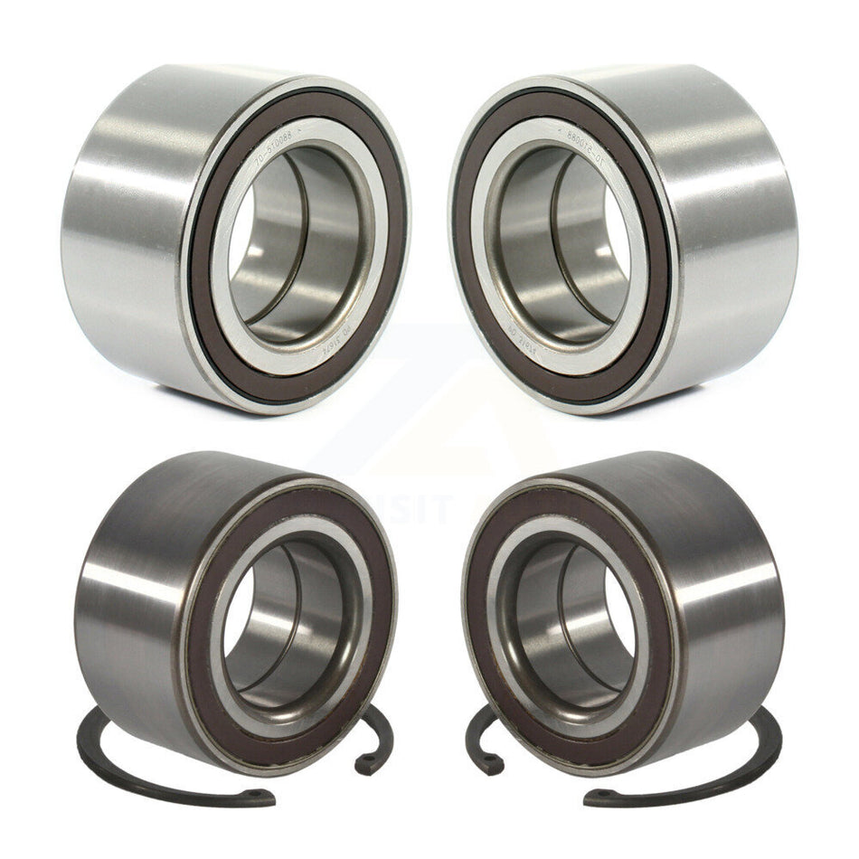 Front Rear Wheel Bearing Kit For 2006-2014 Honda Ridgeline K70-101443