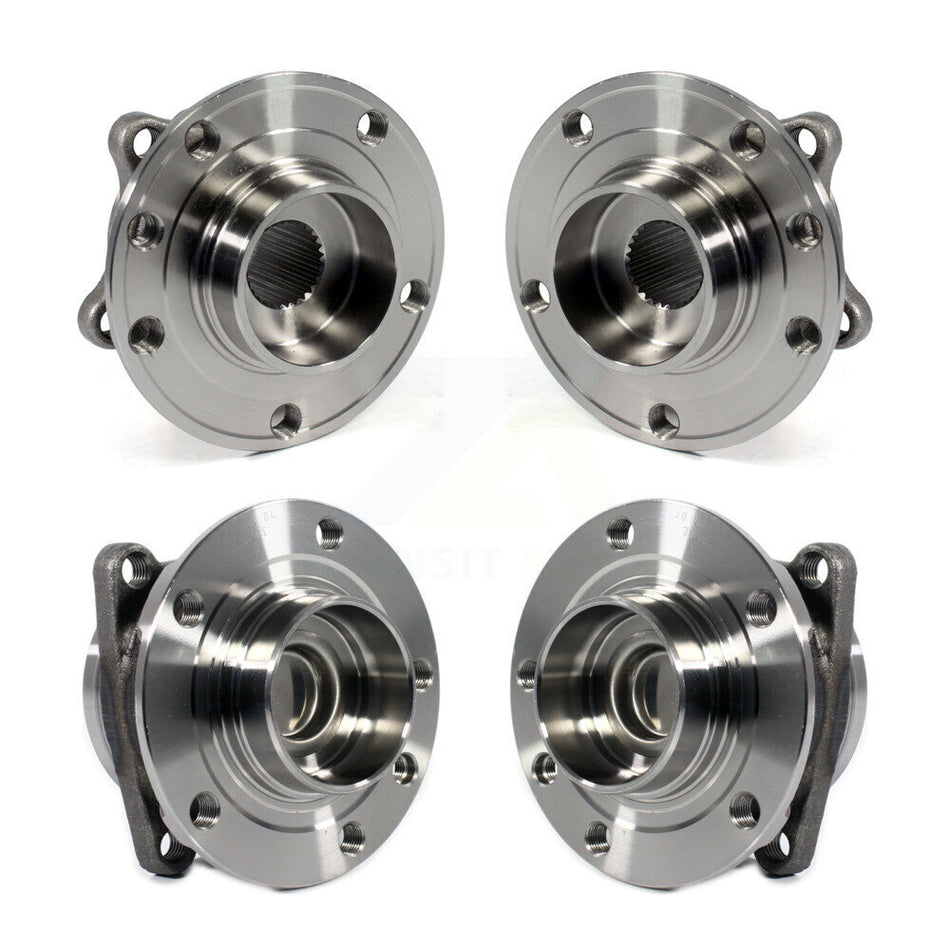 Front Rear Wheel Bearing & Hub Assembly Kit For 2015-2017 Chrysler 200 FWD K70-101458