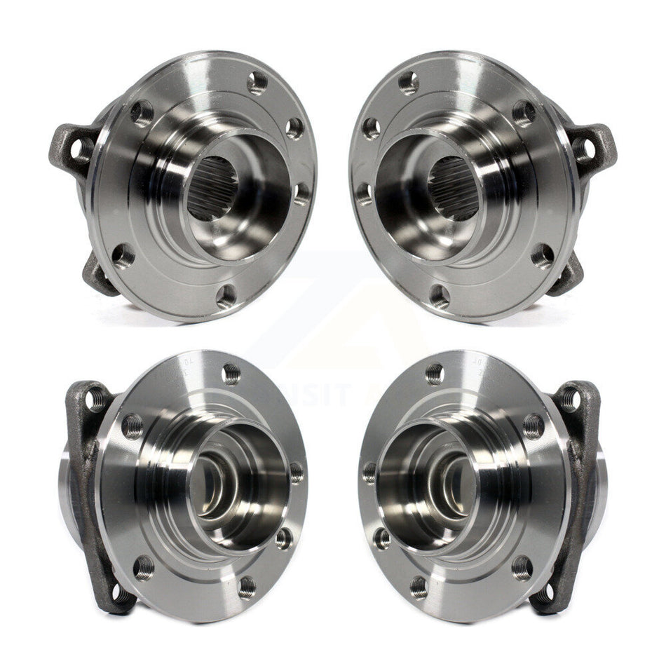 Front Rear Wheel Bearing & Hub Assembly Kit For 2014-2022 Jeep Cherokee FWD Without Off Road Suspension K70-101459