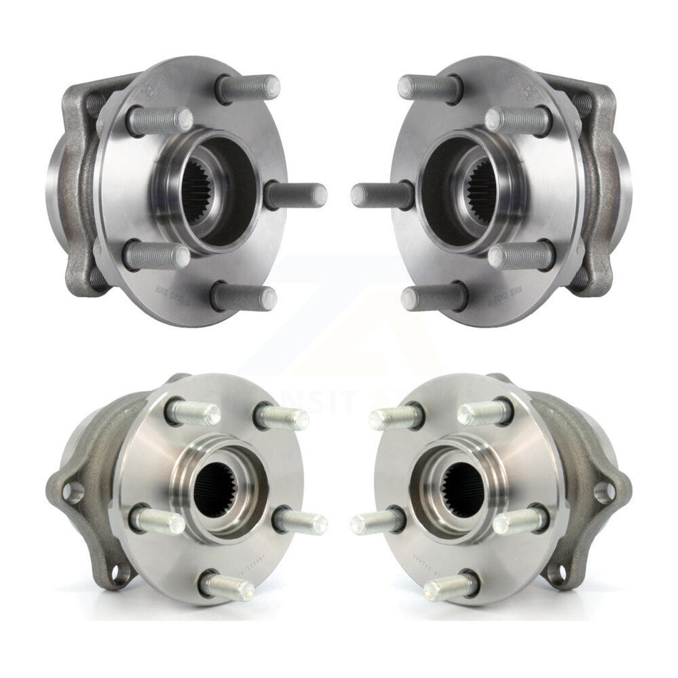Front Rear Wheel Bearing & Hub Assembly Kit For Subaru Crosstrek K70-101469
