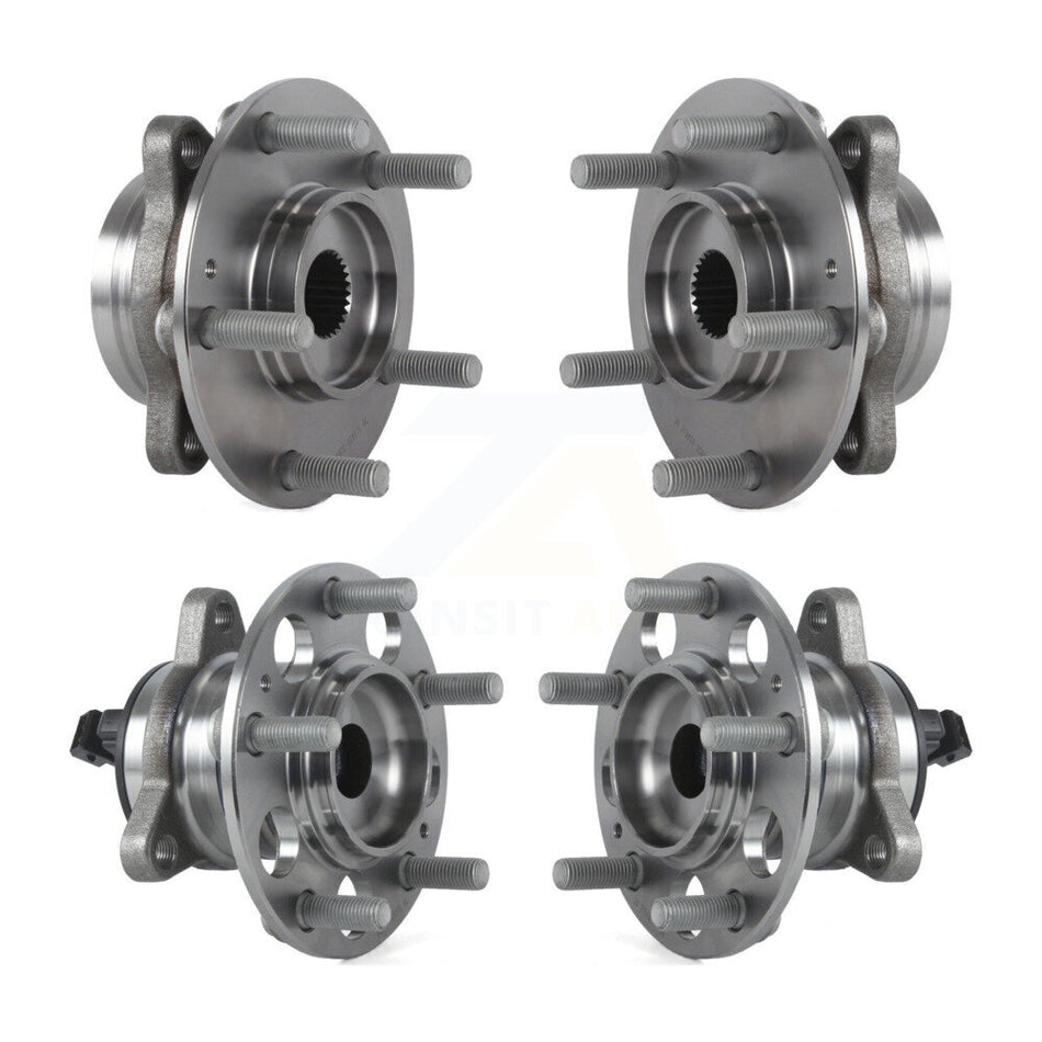 Front Rear Wheel Bearing & Hub Assembly Kit For Hyundai Elantra Kia Niro Ioniq K70-101472