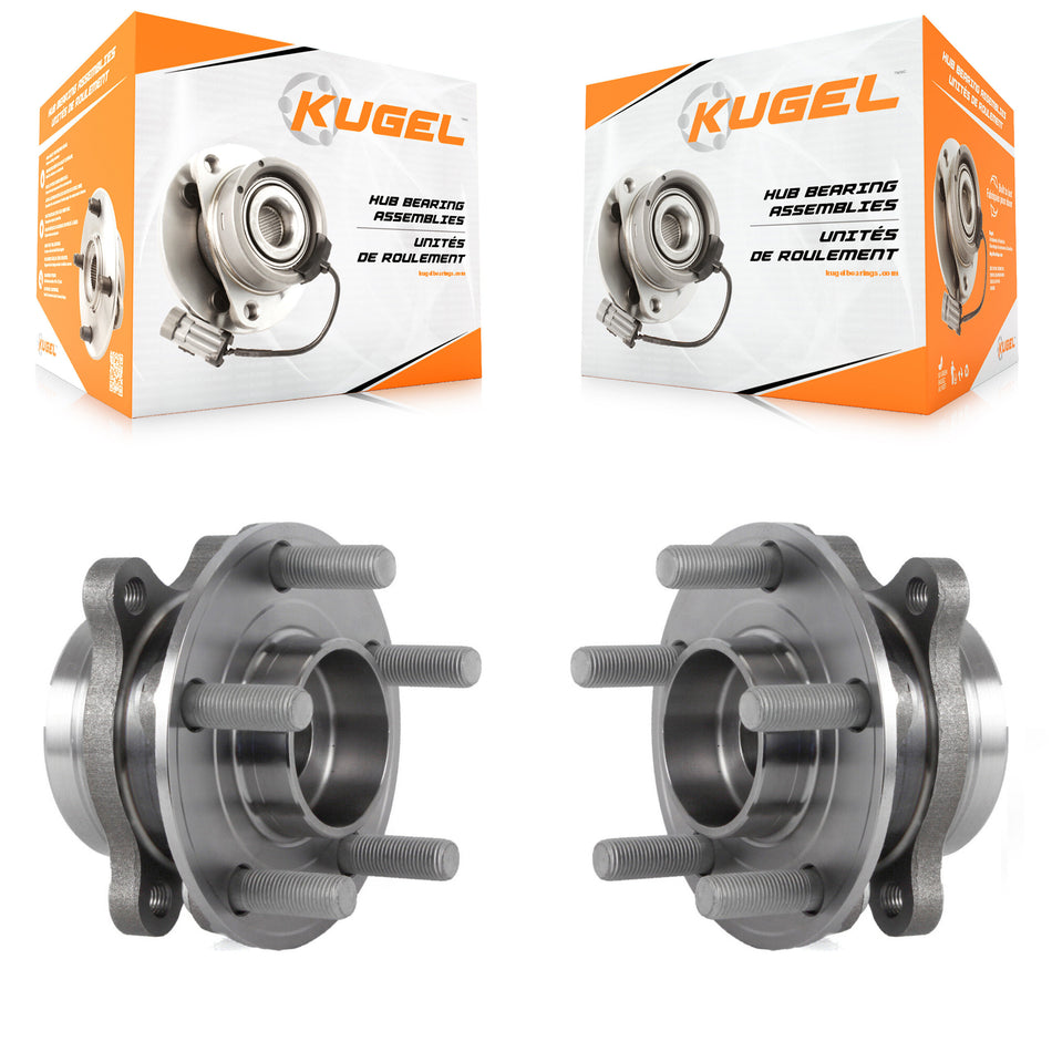 Front Wheel Bearing And Hub Assembly Pair For Ford Fusion Edge Lincoln MKX MKZ Continental Nautilus K70-101482