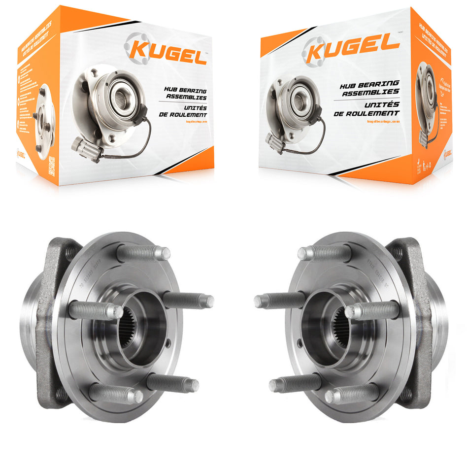 Front Wheel Bearing And Hub Assembly Pair For Chevrolet Volt Bolt EV K70-101483