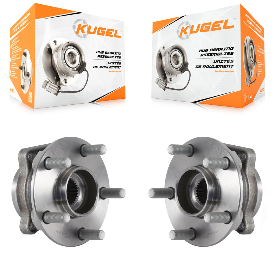 Front Wheel Bearing And Hub Assembly Pair For Subaru Forester Crosstrek Impreza XV K70-101485