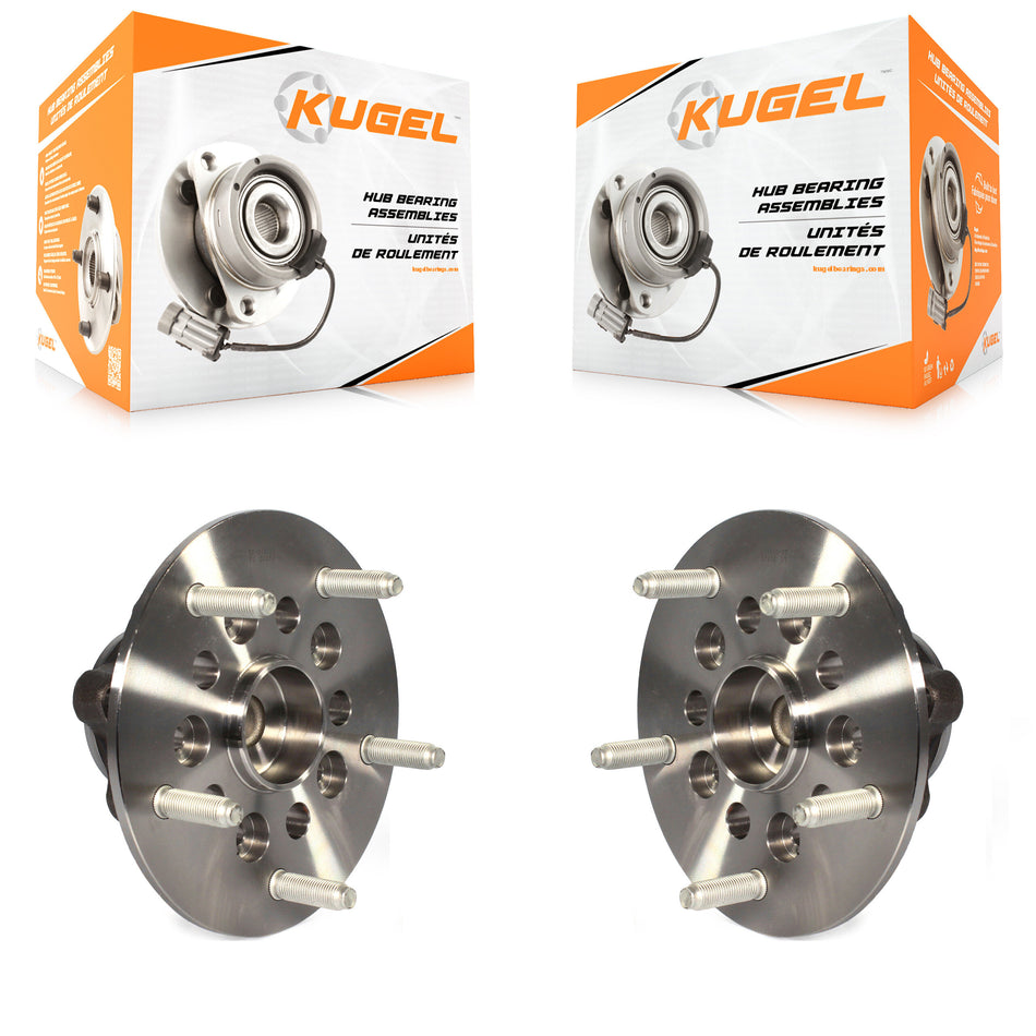 Front Wheel Bearing And Hub Assembly Pair For Ford Transit-250 Transit-350 Transit-150 HD K70-101492