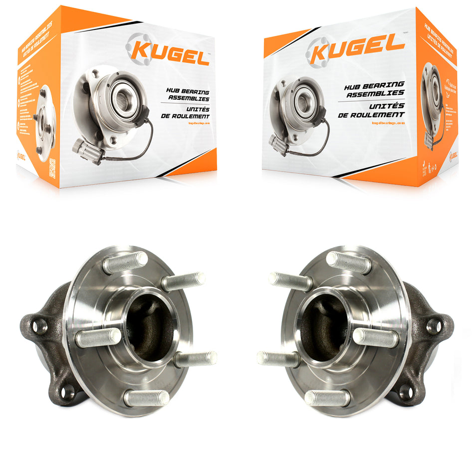 Rear Wheel Bearing And Hub Assembly Pair For Ford Focus With Parking Assist K70-101500