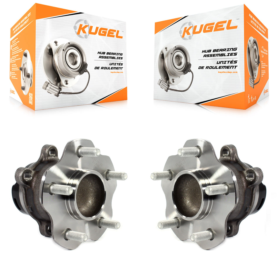 Rear Wheel Bearing And Hub Assembly Pair For Nissan Rogue Sport Qashqai FWD K70-101505