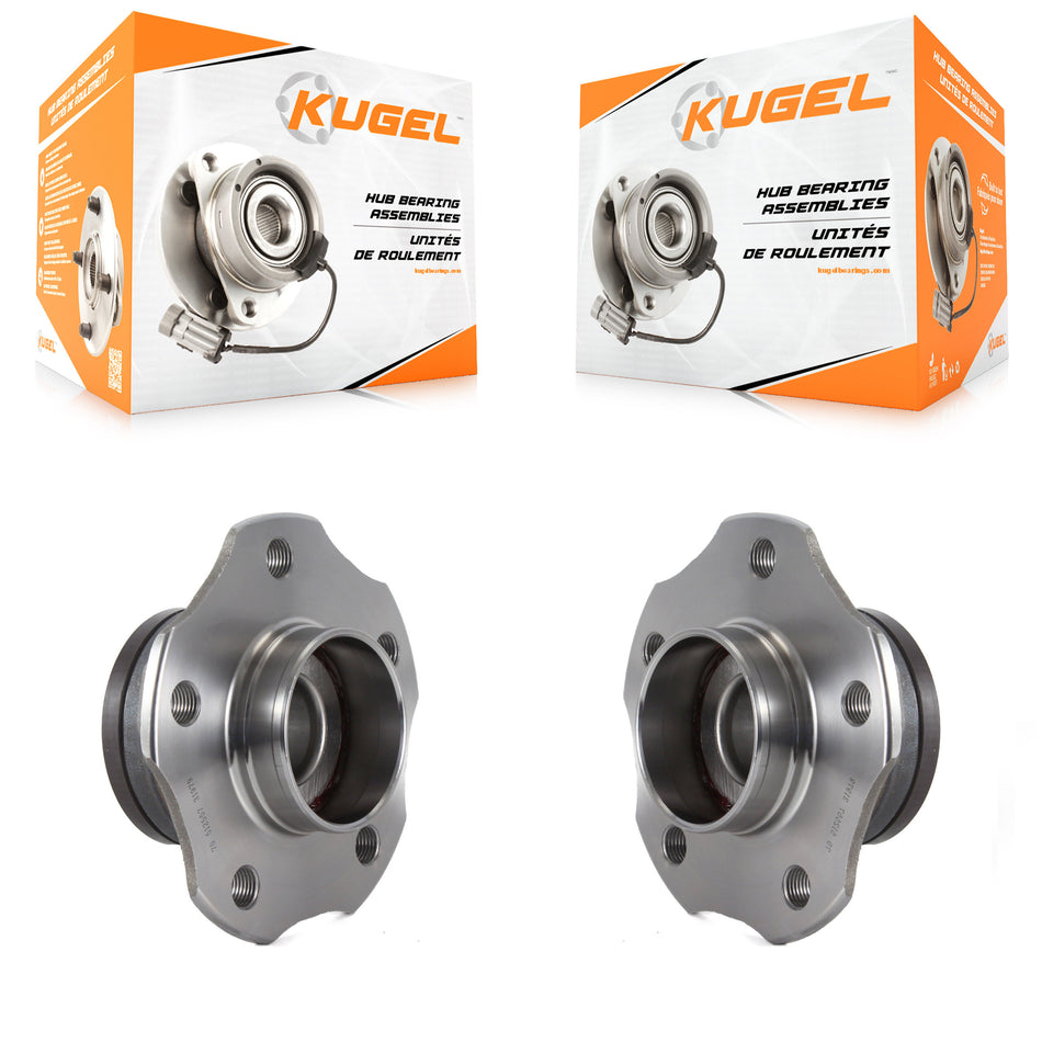 Rear Wheel Bearing And Hub Assembly Pair For Audi A4 A6 Quattro A5 allroad K70-101508