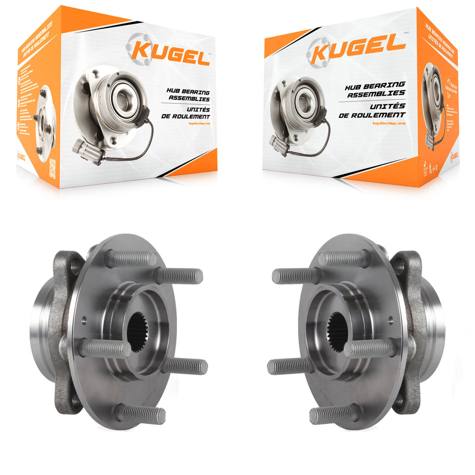 Rear Wheel Bearing And Hub Assembly Pair For Hyundai Kona Kia Seltos K70-101515