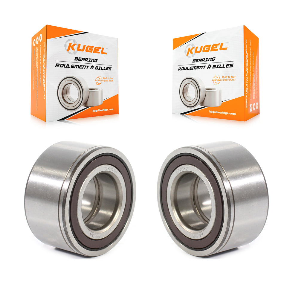 Front Wheel Bearing Pair For 2014-2018 Fiat 500L K70-101519