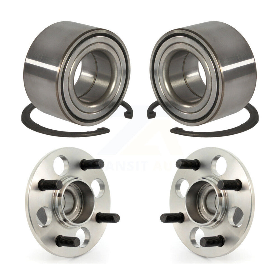 Front Rear Wheel Bearing And Hub Assembly Kit For Honda Civic del Sol Acura EL K70-101539