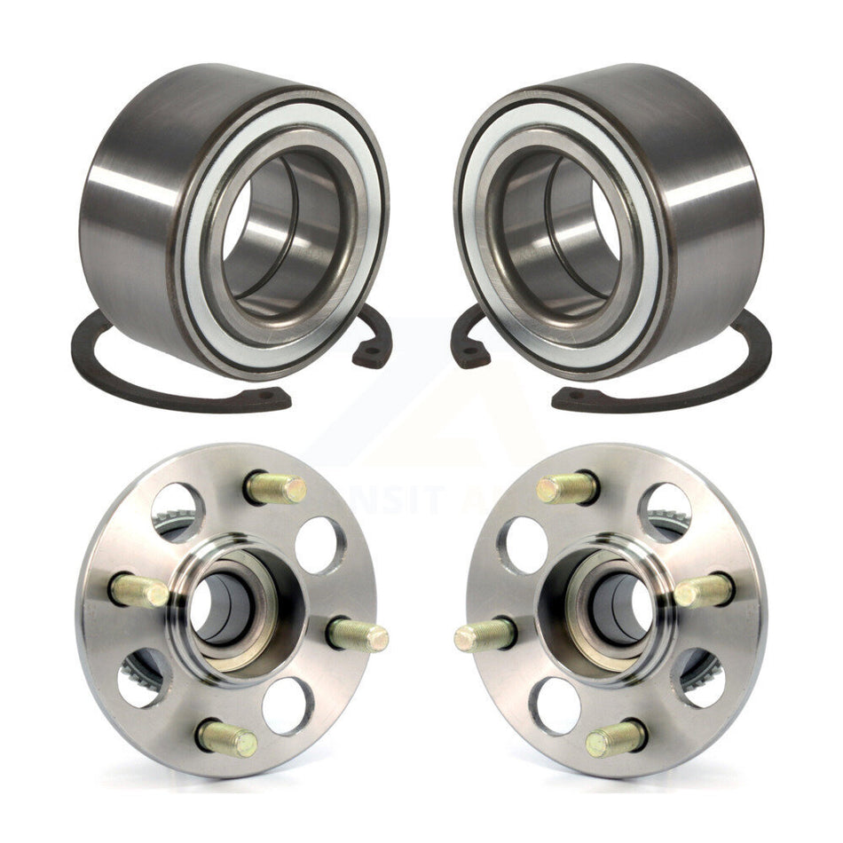 Front Rear Wheel Bearing And Hub Assembly Kit For Honda Civic K70-101544