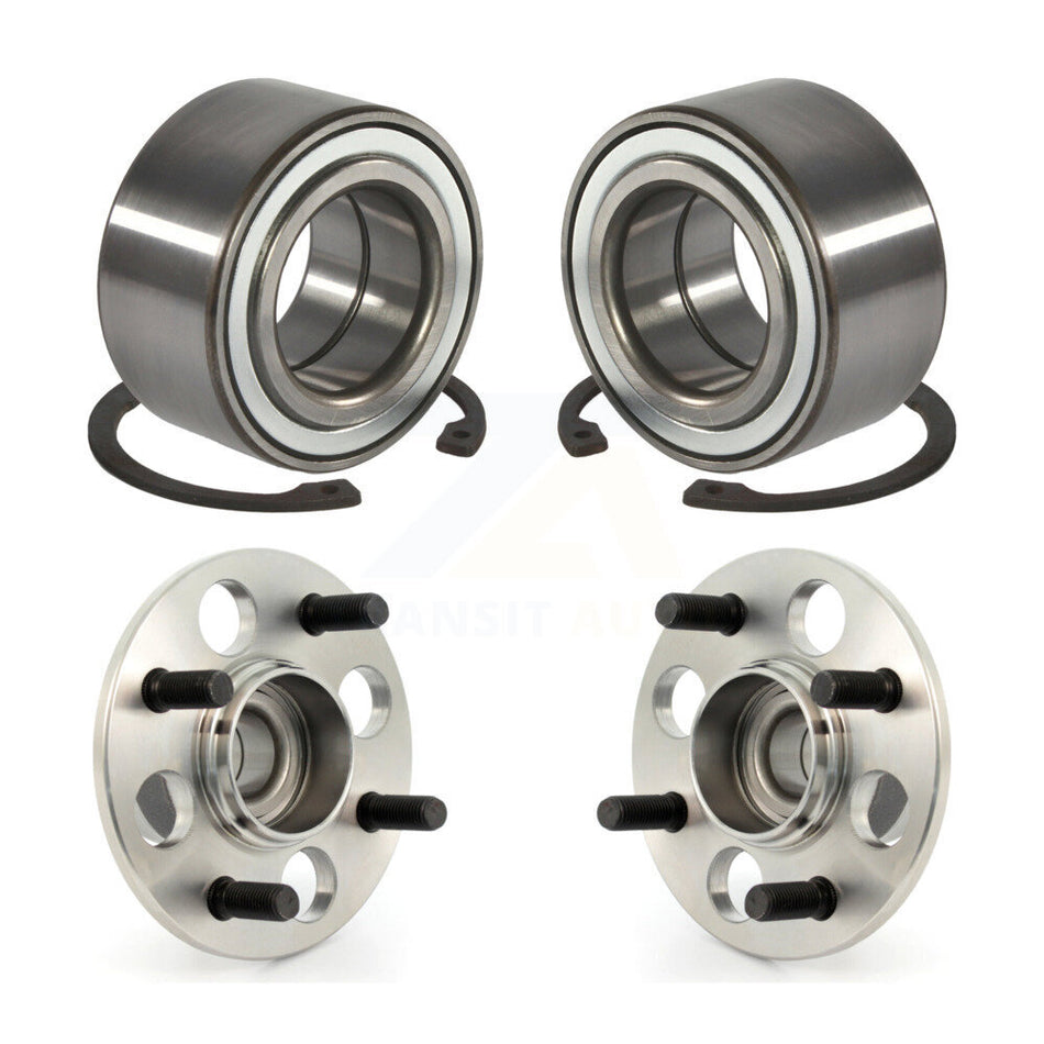 Front Rear Wheel Bearing And Hub Assembly Kit For Honda Civic Acura EL K70-101548
