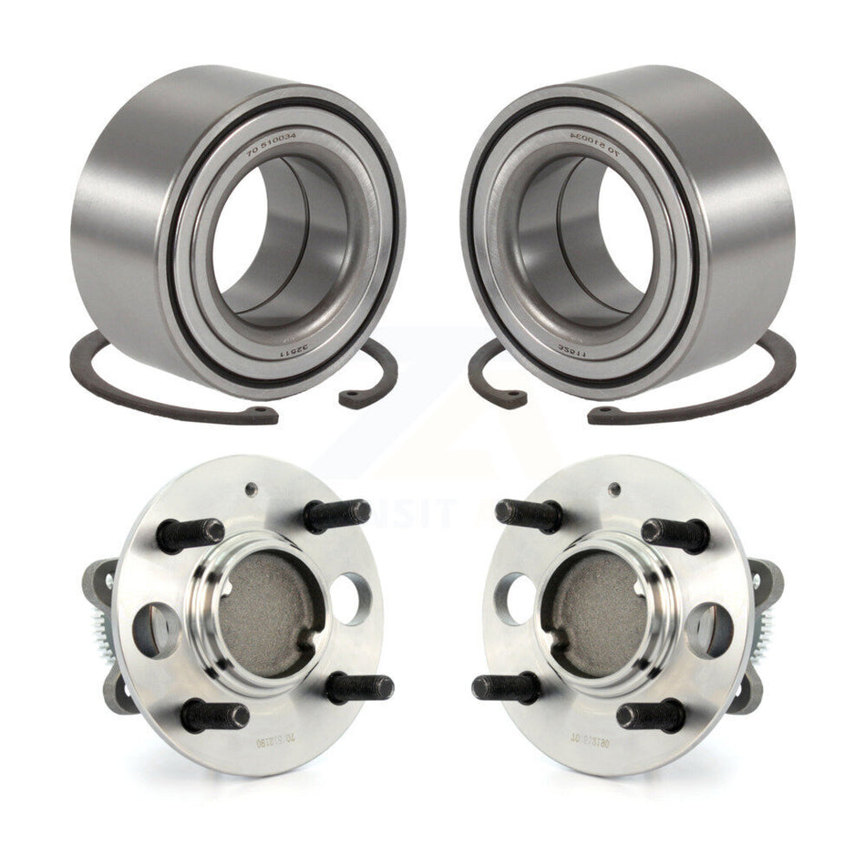 Front Rear Wheel Bearing And Hub Assembly Kit For Hyundai Sonata Kia Optima Magentis 4-Wheel ABS K70-101551