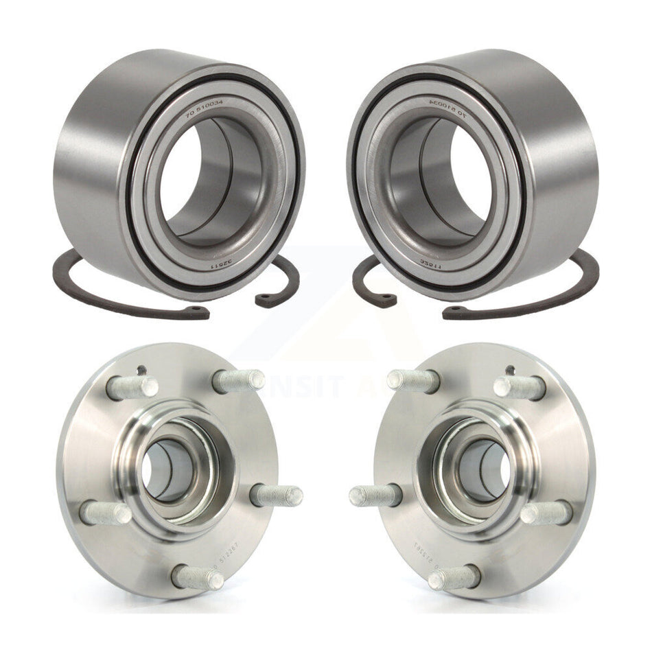 Front Rear Wheel Bearing And Hub Assembly Kit For Kia Sportage Hyundai Tucson FWD K70-101556