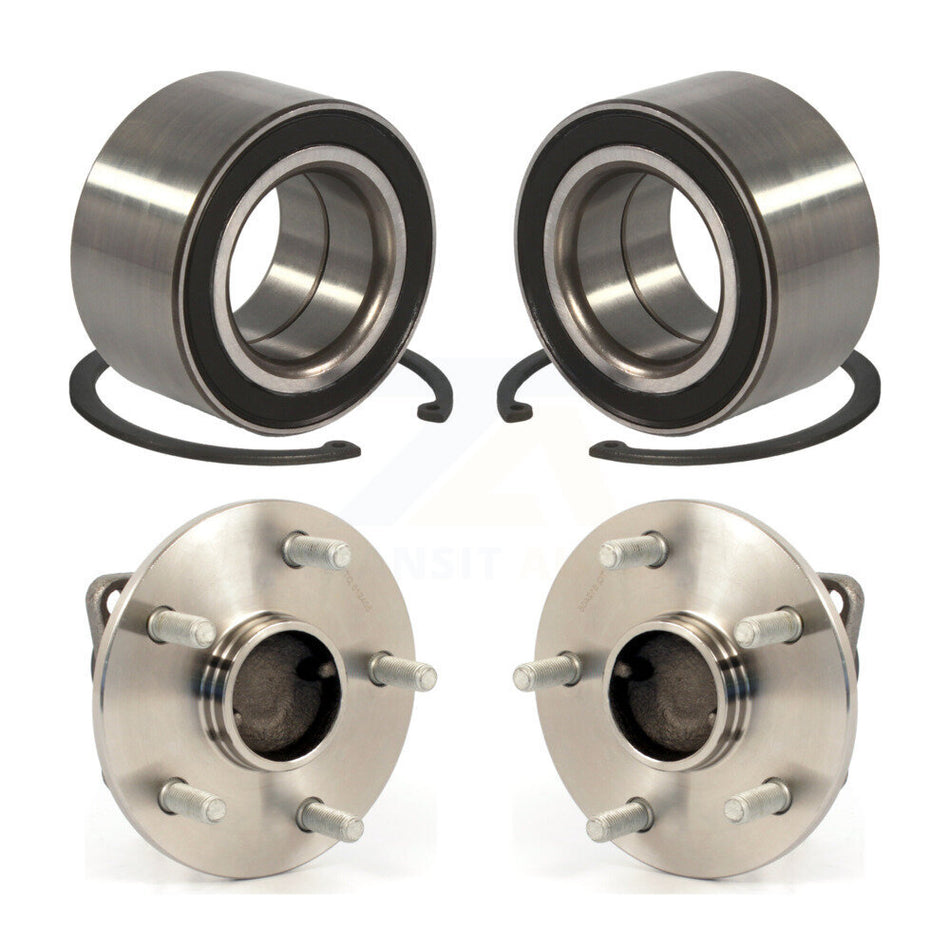 Front Rear Wheel Bearing And Hub Assembly Kit For Toyota Matrix Pontiac Vibe K70-101594